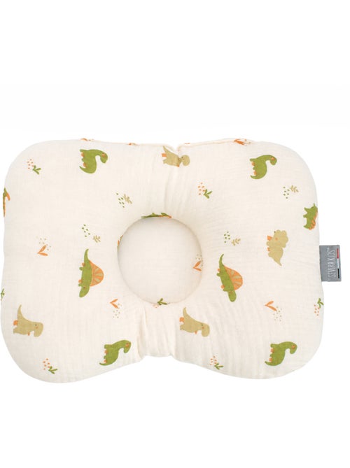 SEVIRA KIDS | Coussin ergonomique bébé en gaze de coton Dino - Kiabi SEVIRA KIDS | Coussin ergonomique bébé en gaze de coton Dino - Kiabi