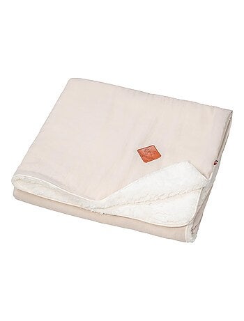 SEVIRA KIDS | Couverture en gaze de coton et sherpa Jeanne