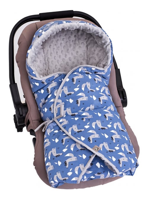 SEVIRA KIDS | Couverture enveloppante nid d'ange bébé réversible - Kiabi