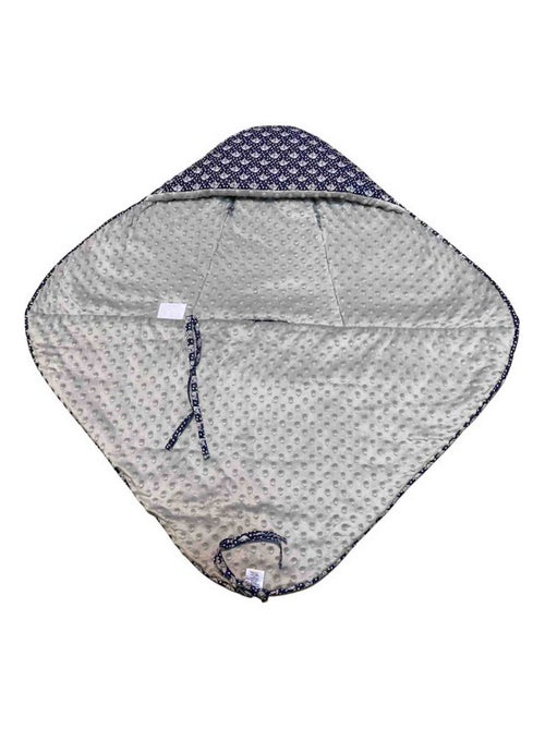 SEVIRA KIDS | Couverture enveloppante nid d'ange bébé réversible en coton minky ELI - Kiabi