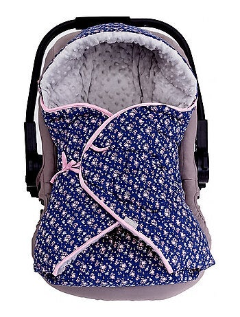 SEVIRA KIDS | Couverture enveloppante réversible FLORE
