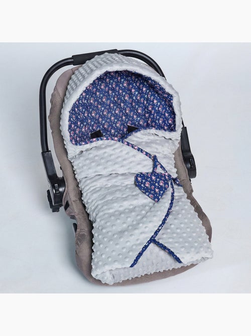 SEVIRA KIDS | Couverture enveloppante réversible FLORE - Kiabi