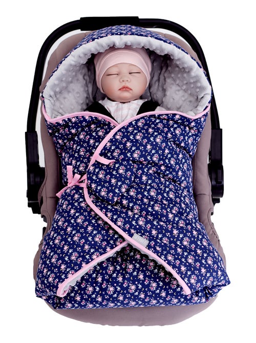SEVIRA KIDS | Couverture enveloppante réversible FLORE - Kiabi