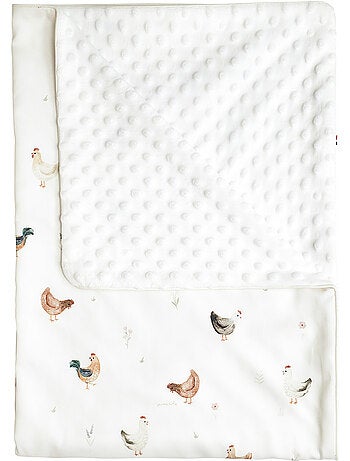 SEVIRA KIDS | Couverture légère en minky GALLINA