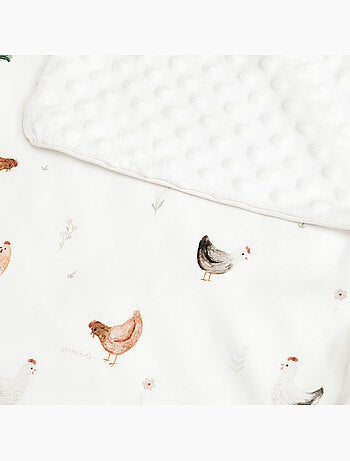 SEVIRA KIDS | Couverture légère en minky GALLINA