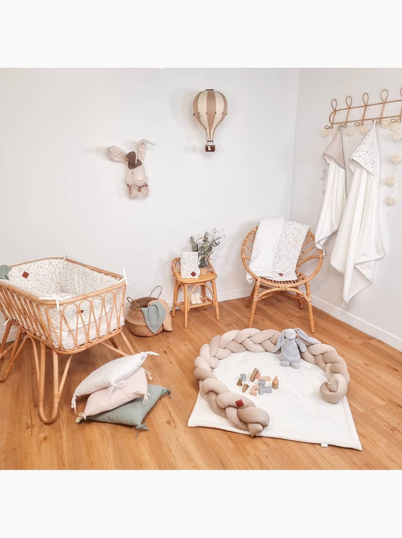 SEVIRA KIDS | Couverture légère en minky Sidonia Beige - Kiabi