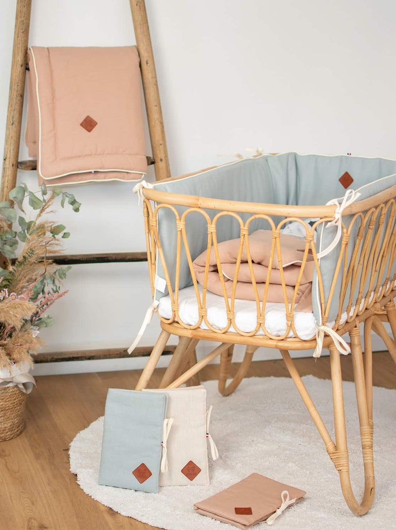 SEVIRA KIDS | Couverture plaid en Lin Beige - Kiabi