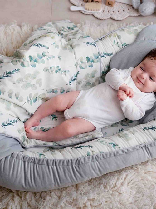SEVIRA KIDS | Couverture plaid réversible Eucalyptus - Kiabi