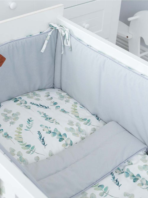 SEVIRA KIDS | Couverture plaid réversible Eucalyptus - Kiabi