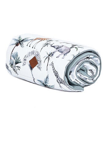 SEVIRA KIDS | Couverture plaid réversible SAFARI