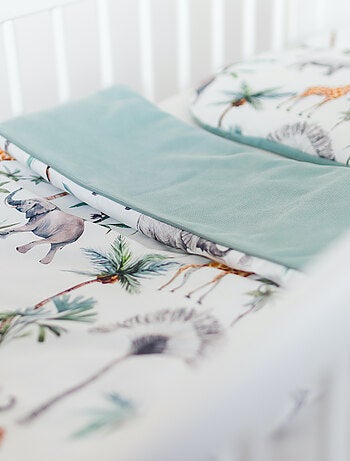 SEVIRA KIDS | Couverture plaid réversible SAFARI