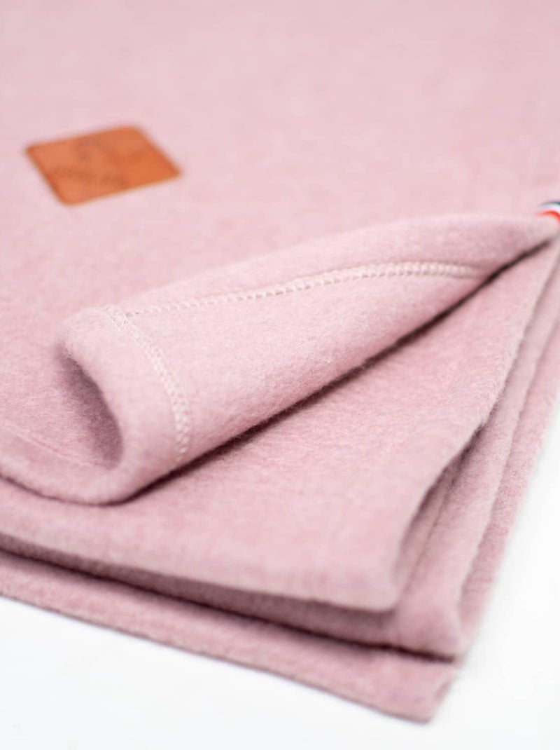SEVIRA KIDS | Couverture polaire 100% coton ultra-doux Rose - Kiabi