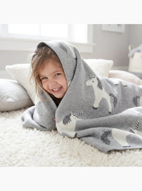 SEVIRA KIDS | Couverture pour bébé  LICORNE - Kiabi
