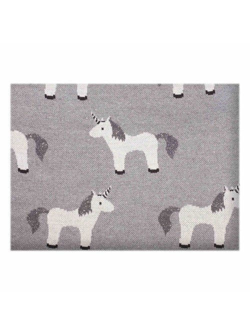 SEVIRA KIDS | Couverture pour bébé  LICORNE - Kiabi