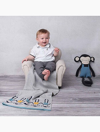 SEVIRA KIDS | Couverture pour bébé SINGE