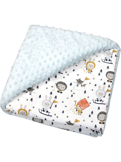 SEVIRA KIDS | Couverture réversible en minky Eskimo - Kiabi