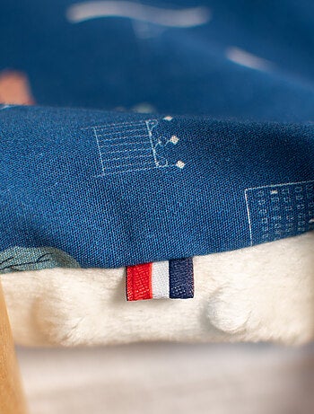 SEVIRA KIDS | Couverture réversible en minky New York