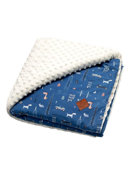SEVIRA KIDS | Couverture réversible en minky New York - Kiabi