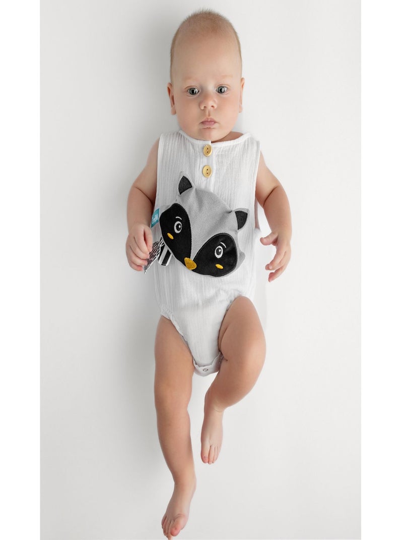 SEVIRA KIDS | Doudou bouillotte chaud et froid avec noyaux de cerise Raton Gris - Kiabi