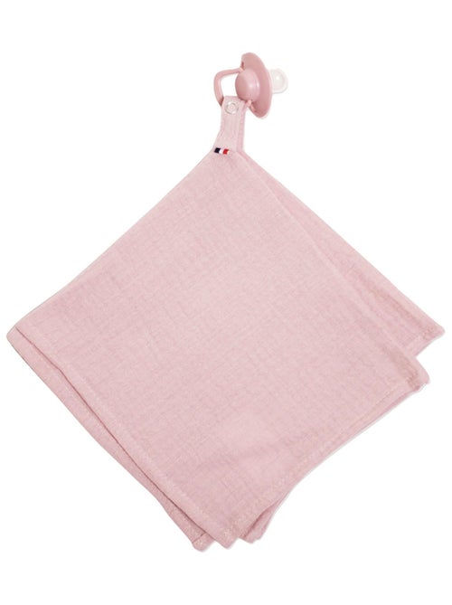SEVIRA KIDS | Doudou lange attache tétine en gaze de coton Jeanne - Kiabi SEVIRA KIDS | Doudou lange attache tétine en gaze de coton Jeanne - Kiabi