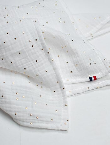 SEVIRA KIDS | Doudou Lapin en gaze de coton Jeanne