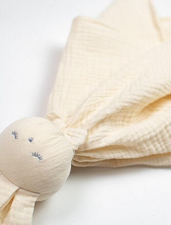 SEVIRA KIDS | Doudou Lapin en gaze de coton Jeanne