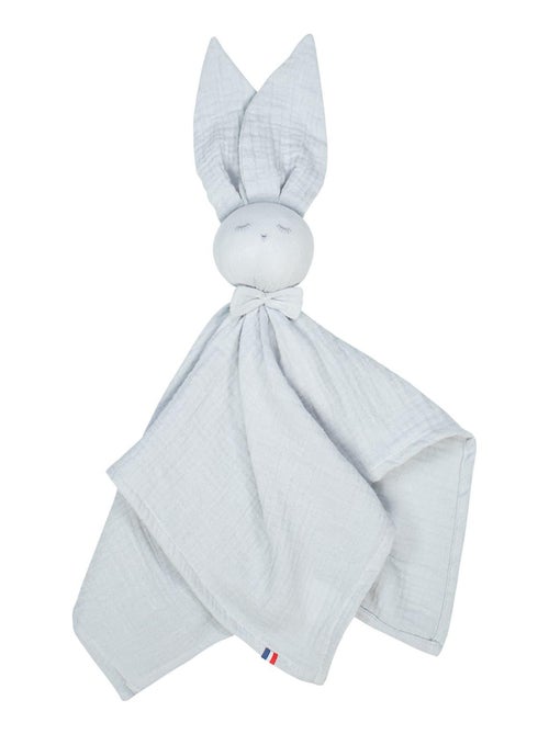 SEVIRA KIDS | Doudou Lapin  en gaze de coton Jeanne - Kiabi