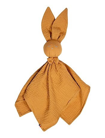 SEVIRA KIDS | Doudou Lapin en gaze de coton Jeanne