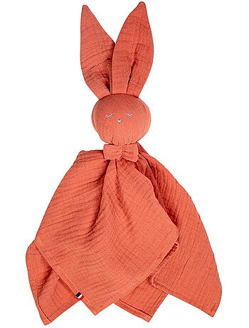 SEVIRA KIDS | Doudou Lapin en gaze de coton Jeanne