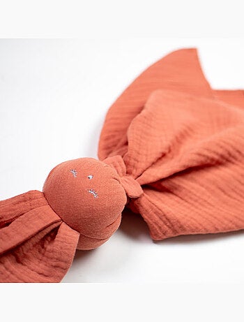 SEVIRA KIDS | Doudou Lapin en gaze de coton Jeanne