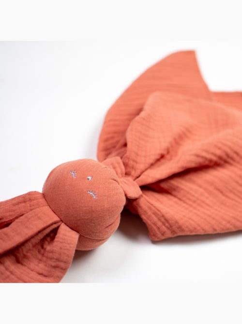 Sevira kids | doudou lapin en gaze de coton jeanne - Kiabi Sevira kids | doudou lapin en gaze de coton jeanne - Kiabi