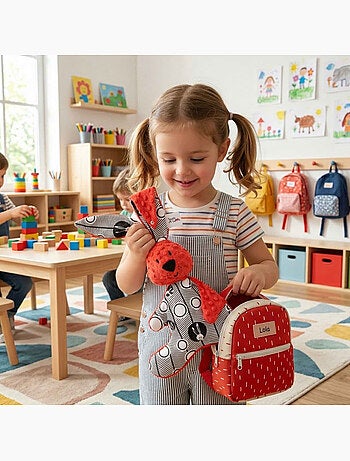 SEVIRA KIDS | Doudou lapin XXL bébé grand format ultra doux