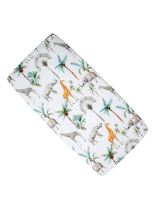 SEVIRA KIDS | Drap housse berceau en coton Safari - Kiabi