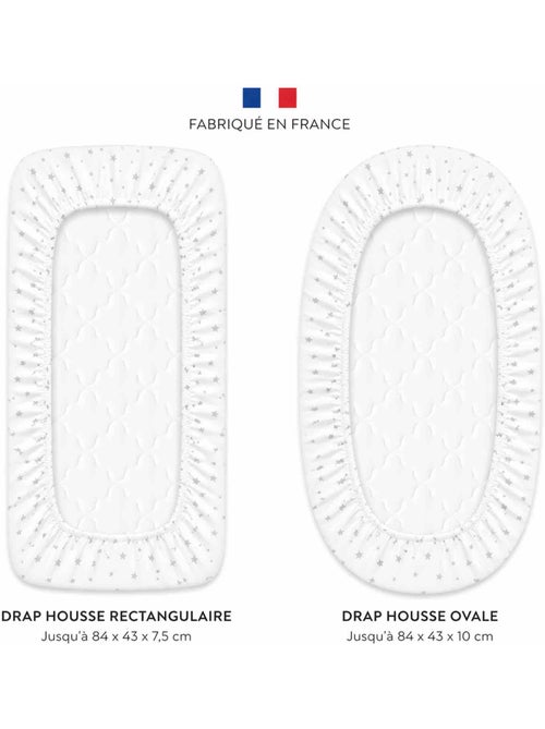 SEVIRA KIDS | Drap housse berceau en coton Stella - Kiabi
