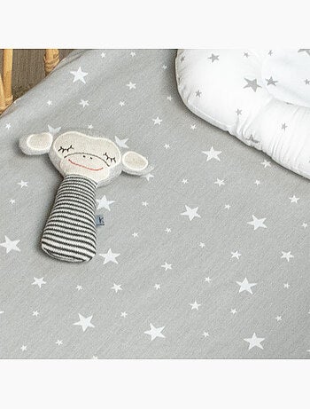 Sevira kids | drap housse berceau en coton stella