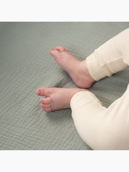 SEVIRA KIDS | Drap housse berceau en gaze de coton Jeanne - Kiabi