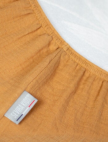 SEVIRA KIDS | Drap housse berceau en gaze de coton Jeanne