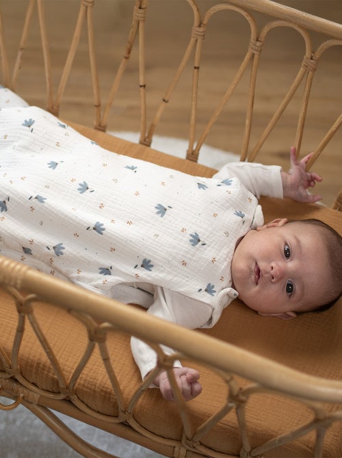 SEVIRA KIDS | Drap housse berceau en gaze de coton Jeanne - Kiabi