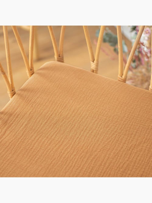 SEVIRA KIDS | Drap housse berceau en gaze de coton Jeanne - Kiabi