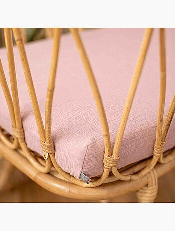 SEVIRA KIDS | Drap housse berceau en gaze de coton Jeanne