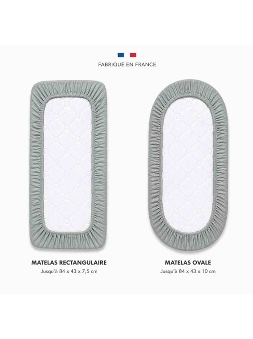 SEVIRA KIDS | Drap housse berceau en gaze de coton Jeanne - Kiabi