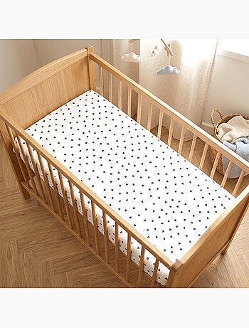 SEVIRA KIDS | Drap housse berceau en gaze de coton Lovio