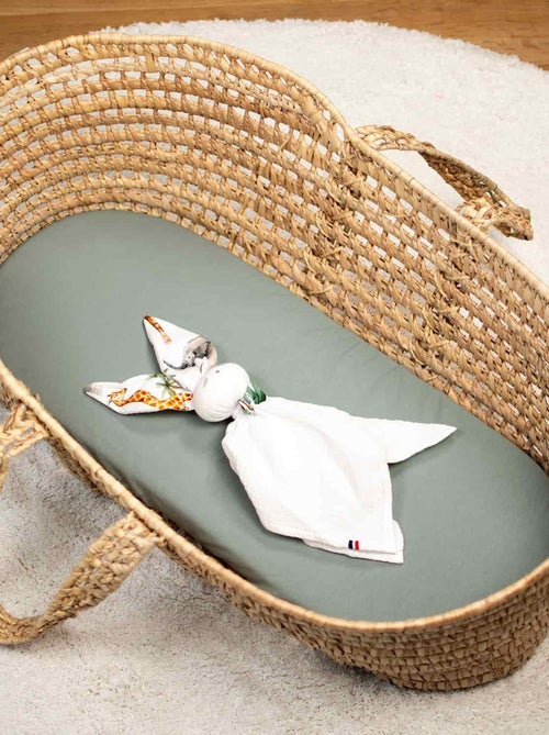 SEVIRA KIDS | Drap housse couffin en coton jersey Uni - Kiabi