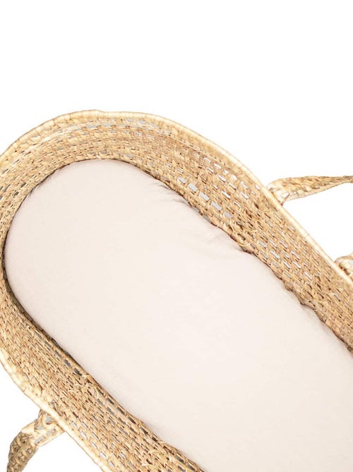 SEVIRA KIDS | Drap housse couffin en double gaze à carreaux - Kiabi