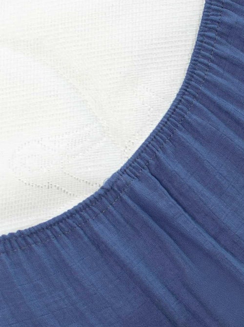 SEVIRA KIDS | Drap housse couffin en double gaze à carreaux - Kiabi SEVIRA KIDS | Drap housse couffin en double gaze à carreaux - Kiabi