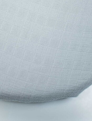 SEVIRA KIDS | Drap housse couffin en double gaze à carreaux