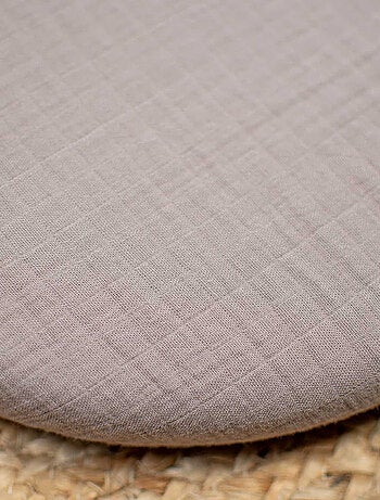 SEVIRA KIDS | Drap housse couffin en double gaze à carreaux