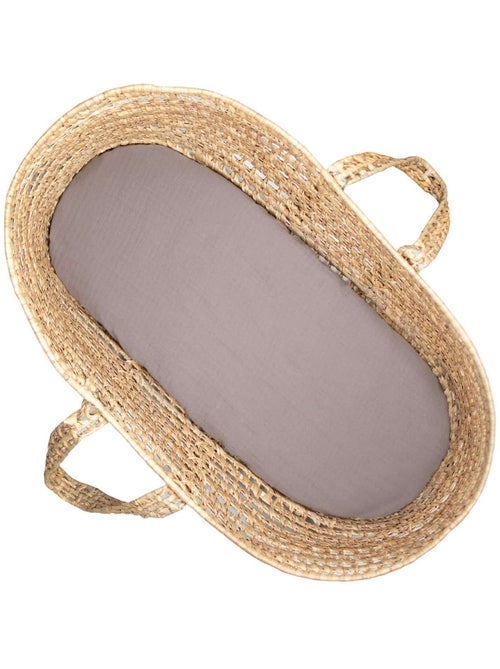 SEVIRA KIDS | Drap housse couffin en double gaze à carreaux - Kiabi