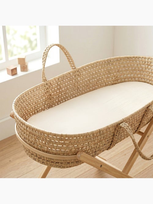 SEVIRA KIDS | Drap housse couffin ovale en gaze de coton Jeanne - Kiabi