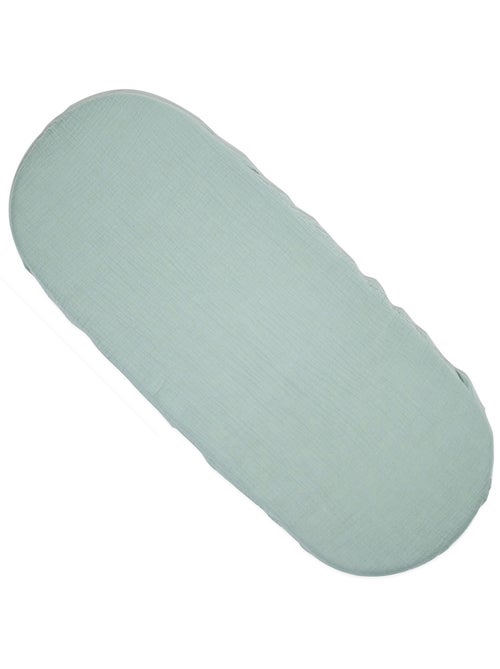 SEVIRA KIDS | Drap housse couffin ovale en gaze de coton Jeanne - Kiabi